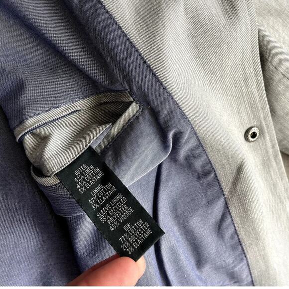 Rodd & Gunn Smoke Holmes Hill Linen Blend Bomber Jacket 2XL - Picture 8 of 9